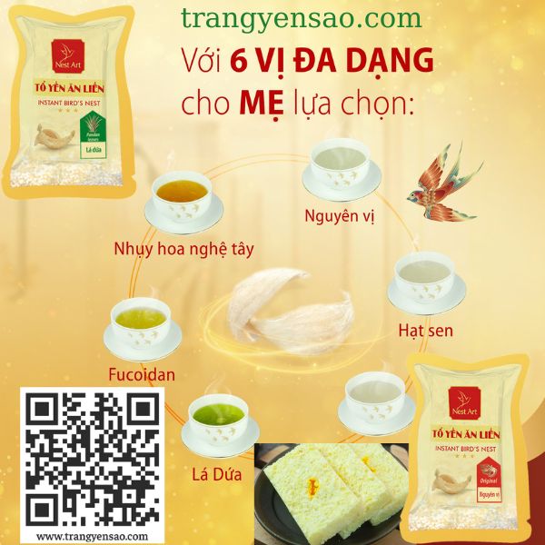 loại yến nào tốt cho bà bầu