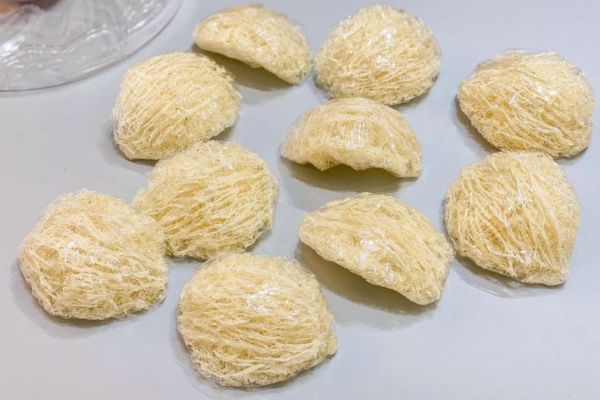 tổ yến tinh chế sạch lông
