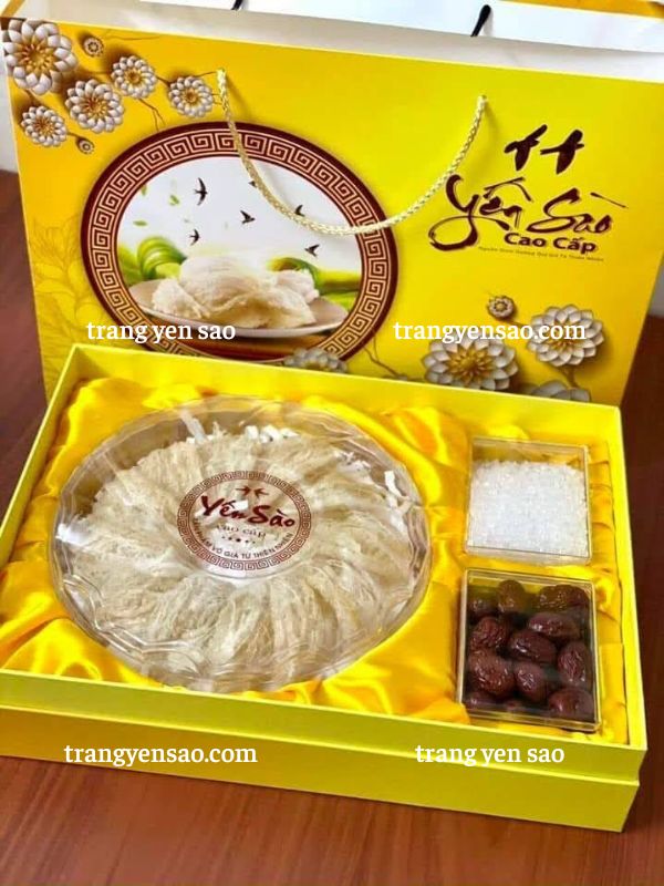 tổ yến tinh chế sạch lông