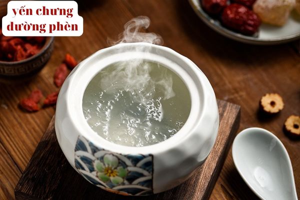 cách chưng yến sào cho bà bầu