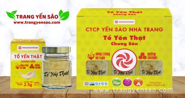 Tổ Yến Thật Chưng Sẵn Đông Trùng Hạ Thảo Hộp 6