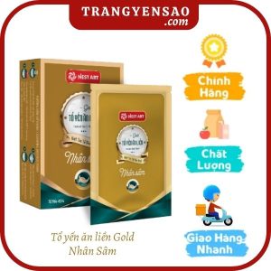 Yến Sào Nha Trang Ăn Liền Gold Nhân Sâm