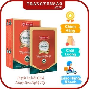 Yến Sào Nha Trang Ăn Liền Gold Nhụy Hoa Nghệ Tây