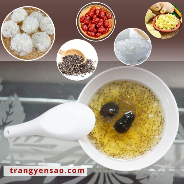 Cách Chưng Yến Vụn Với Táo Đỏ