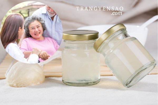 Nước yến tốt cho người già