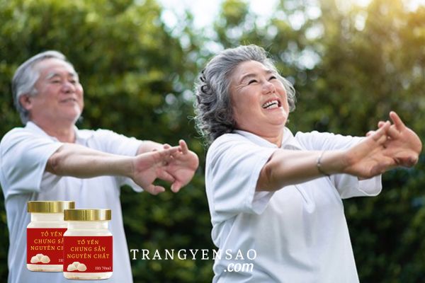 Nước yến tốt cho người già