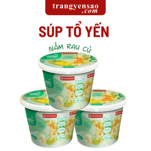 súp tổ yến yến sào nha trang nấm rau củ