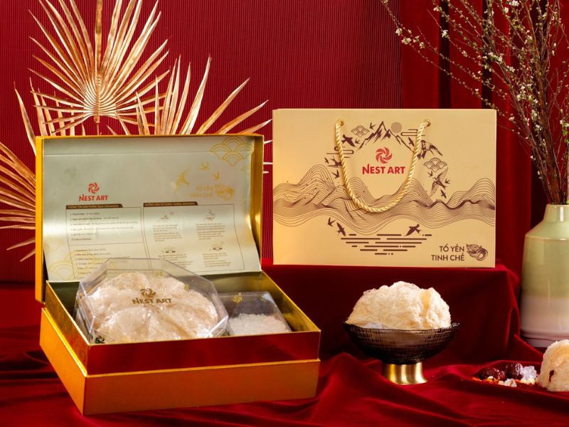 tổ yến tinh chế nest art cao cấp